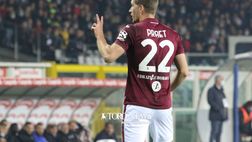 Torino-Sampdoria 1-0: la sblocca Praet, granata avanti all’intervallo