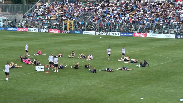 Castel di Sangro, Day 9: esercitazione tecnico-tattica. De Bruyne e McTominay sugli scudi - immagine 4