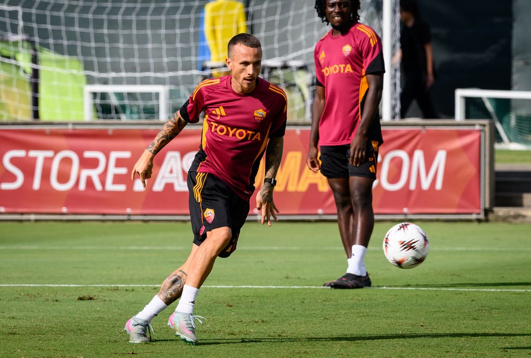 Trigoria, la rifinitura alla vigilia di Roma-Lille – FOTO GALLERY - immagine 18