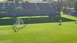 VIDEO VN – Rasoiata in diagonale. Il gol di Kean in partitella