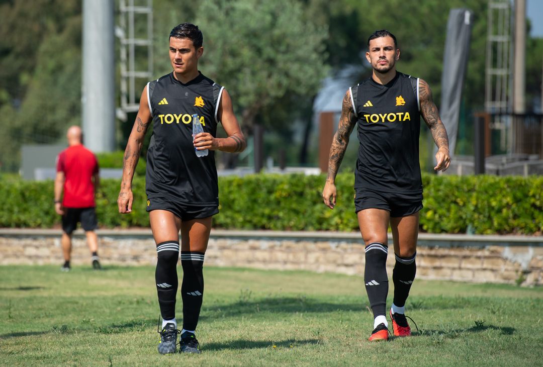 La Roma torna ad allenarsi in vista della sfida contro il Verona – FOTO GALLERY - immagine 29