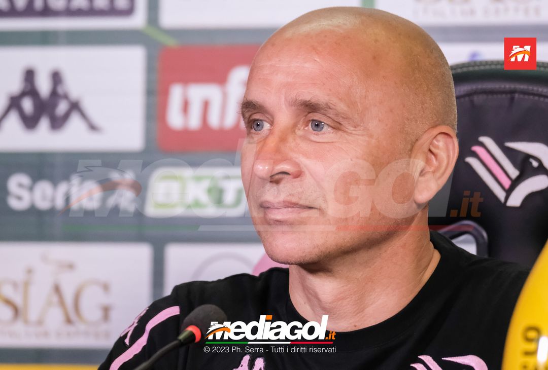 FOTO PALERMO, verso il Benevento: Mister Corini in conferenza stampa (GALLERY) - immagine 3
