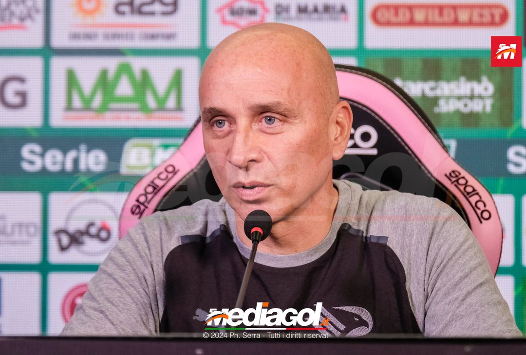 FOTO PALERMO, verso il Modena: Eugenio Corini in conferenza stampa (GALLERY) - immagine 4