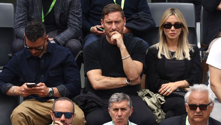 Atp Montecarlo, Totti in tribuna per seguire la finale tra Tsitsipas e Ruud - immagine 1