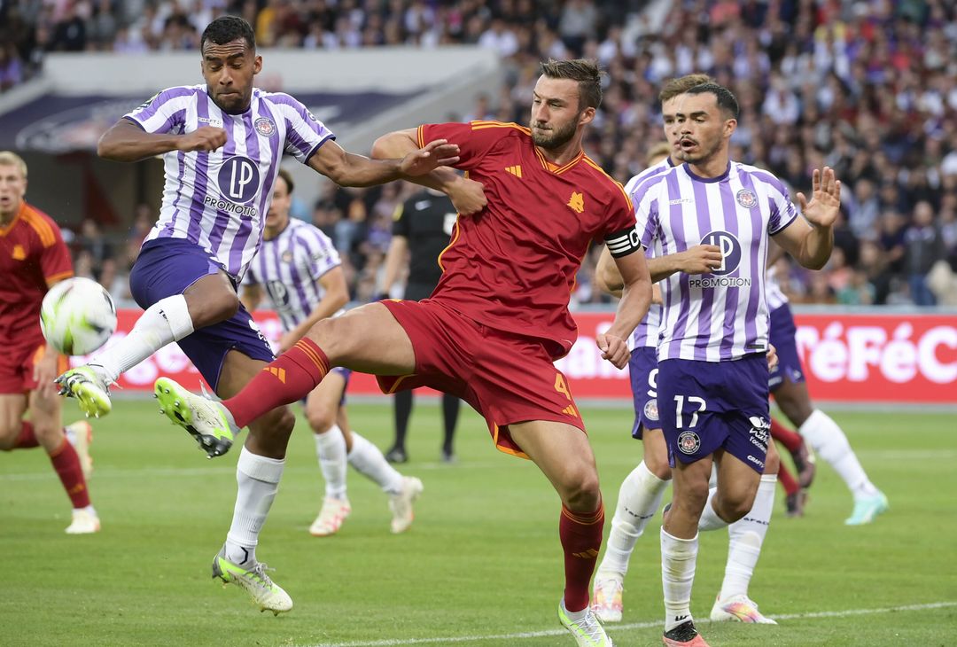 Amichevole, Tolosa-Roma 2-1 – FOTO GALLERY - immagine 52