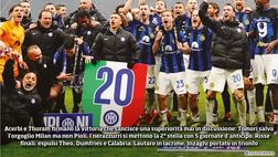 EDICOLA TS – Giù il cappello. Nel derby goduria finale: più forte di tutti, Inter campione