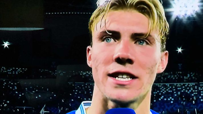 Hojlund: 'De Bruyne fantastico, so sempre dove metterà la palla. Tre punti importanti' hojlund