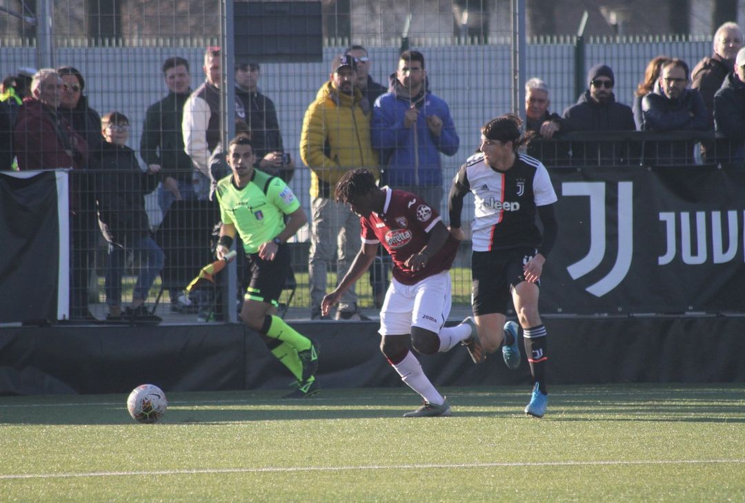 Kone (Torino) e Dragusin (Juventus) nel derby Primavera