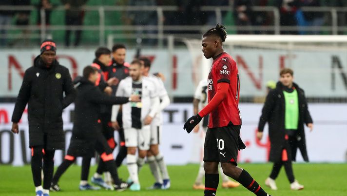 Rafael Leao AC Milan Milan-Udinese 0-1 Serie A 2023-2024