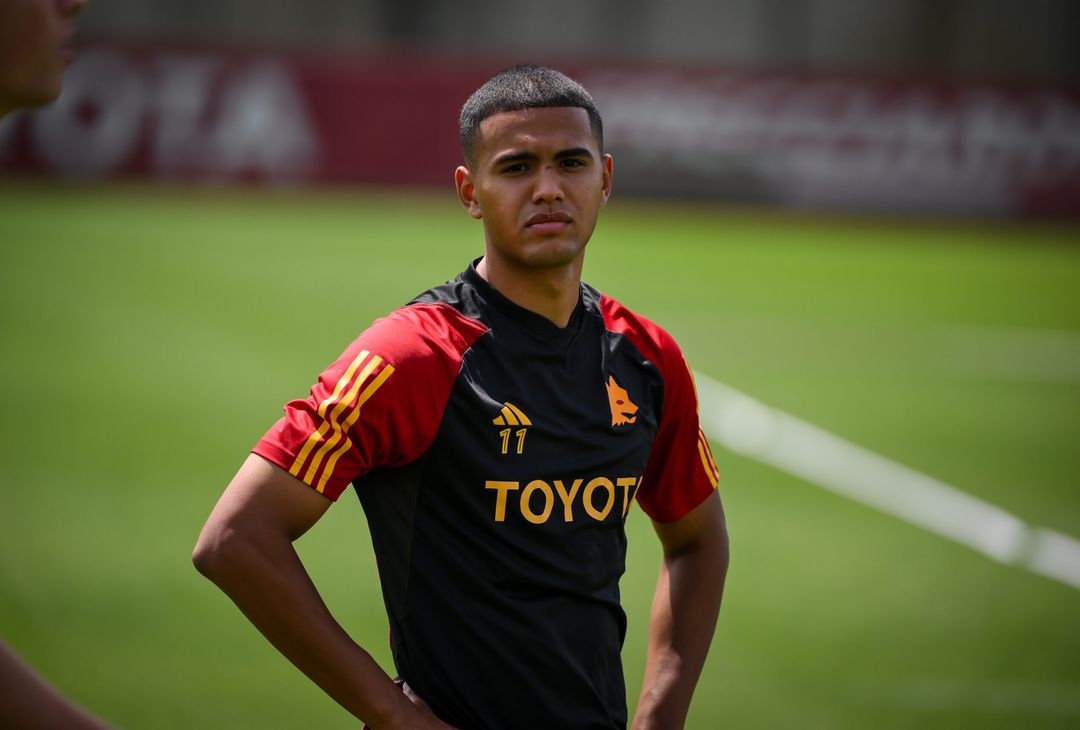 Roma, l’allenamento dopo la confitta con l’Atalanta – FOTO GALLERY - immagine 27