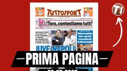 Prima pagina Tuttosport: “Sarri-Milan? Anche Xavi nella lista rossonera”