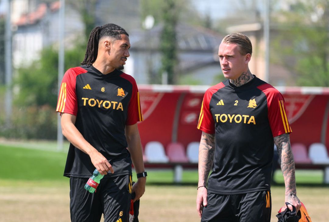 Roma, allenamento tra palestra e campo a Monzello: Dybala c’è – FOTO GALLERY - immagine 34