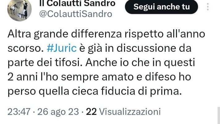 Milan-Torino 4-1, le reazioni social: “Juric in discussione anche per i tifosi” - immagine 1