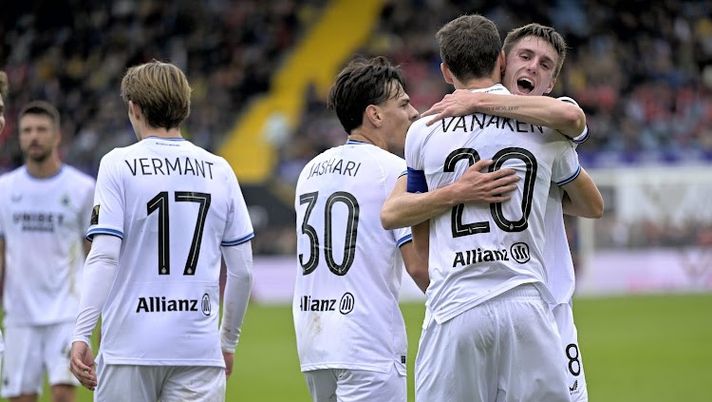 Belgio, il Club Brugge vince sul campo della sorpresa Westerlo