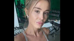 VIDEO / Diletta Leotta workout sul tapis roulant e poi relax con la figlia
