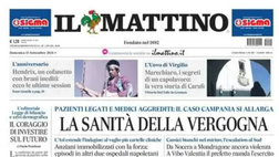 PRIMA PAGINA IL MATTINO OGGI: “Il Napoli si affida a Big Rom”