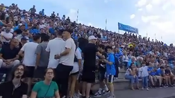 Napoli-Egnatia, distinti già pieni a pochi minuti dall’inizio del match al Patini
