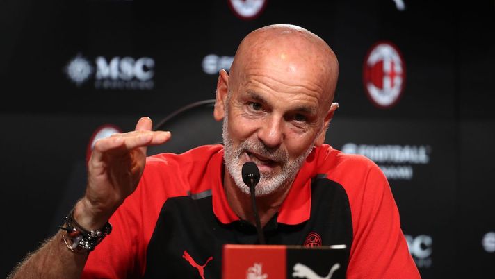 Stefano Pioli AC Milan conferenza stampa Milanello