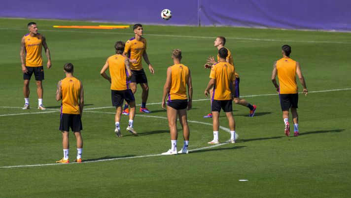 Allenamento Fiorentina