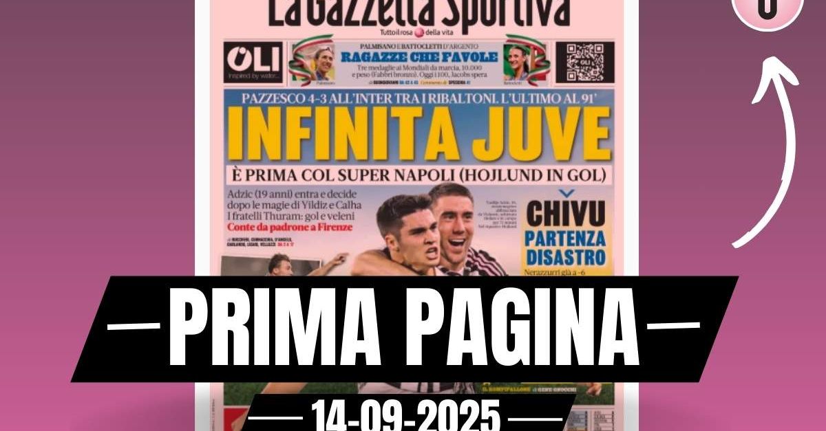 prima pagina gazzetta dello sport da modric a rabiot il milan con le stelle
