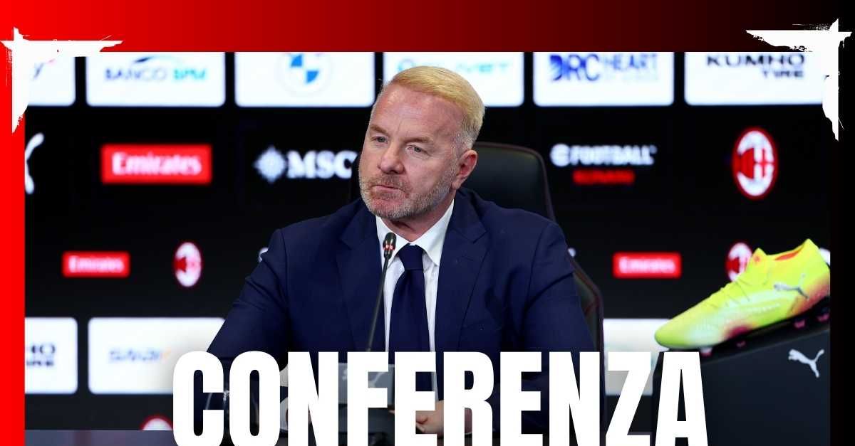 milan le parole di tare alla conferenza di presentazione di modric live news