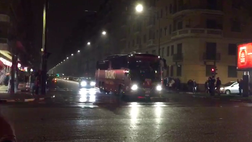 Video – Torino-Fiorentina, l’arrivo del pullman granata
