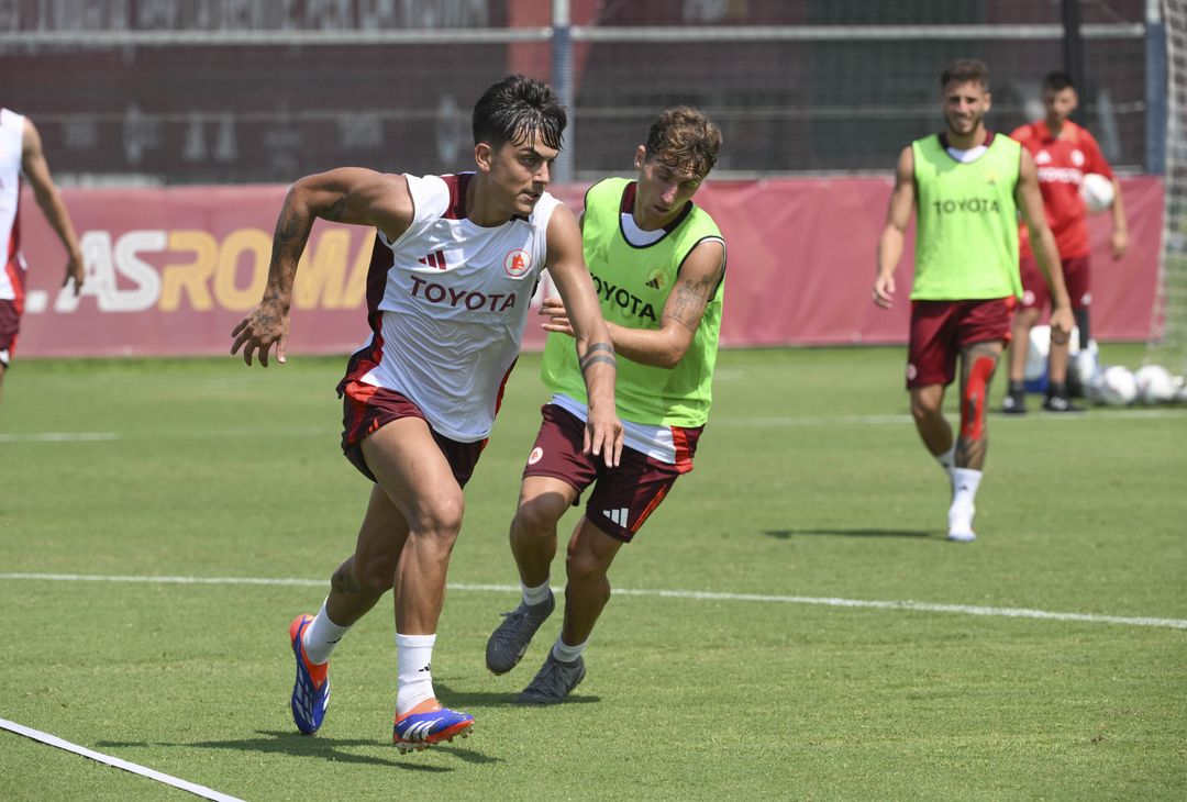 Roma, a Trigoria ritmo alto e la visita di Rocca – FOTO GALLERY - immagine 21