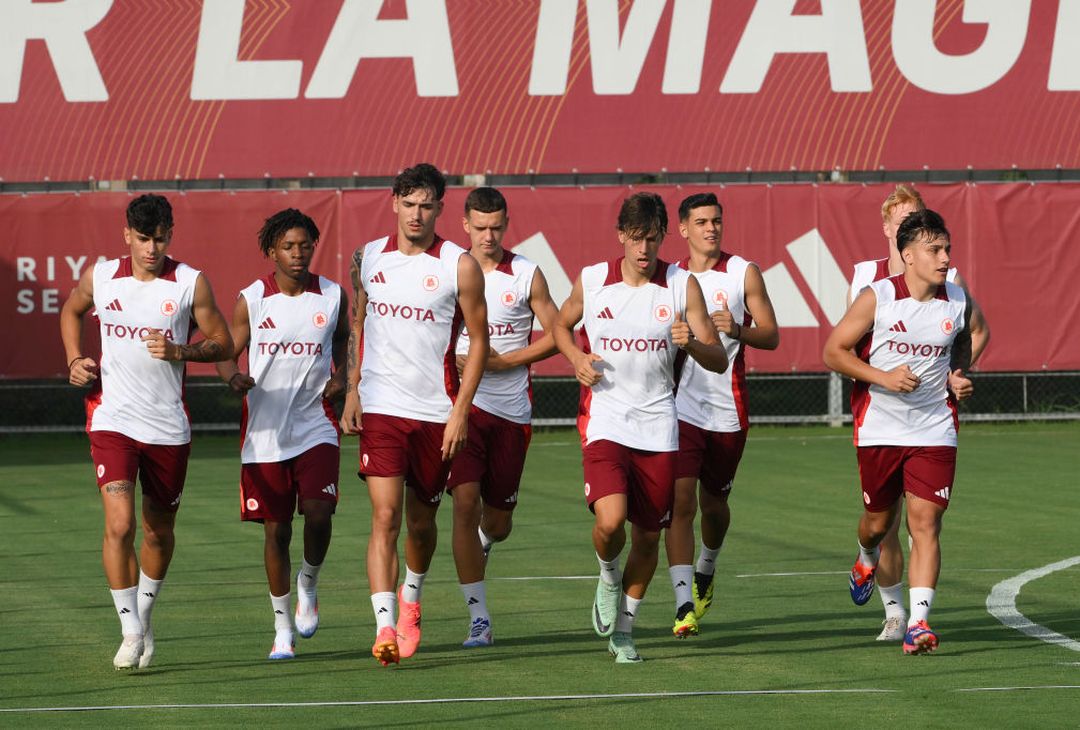 Roma, inizia il ritiro – FOTO GALLERY - immagine 20