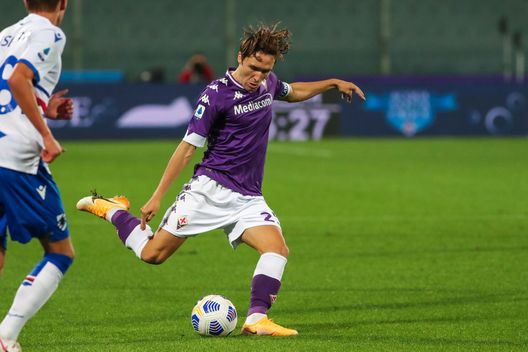 GERMOGLI PH: 2 OTTOBRE 2020 FIRENZE STADIO ARTEMIO FRANCHI SERIE A FIORENTINA VS SAMPDORIA NELLA FOTO CHIESA Chiesa