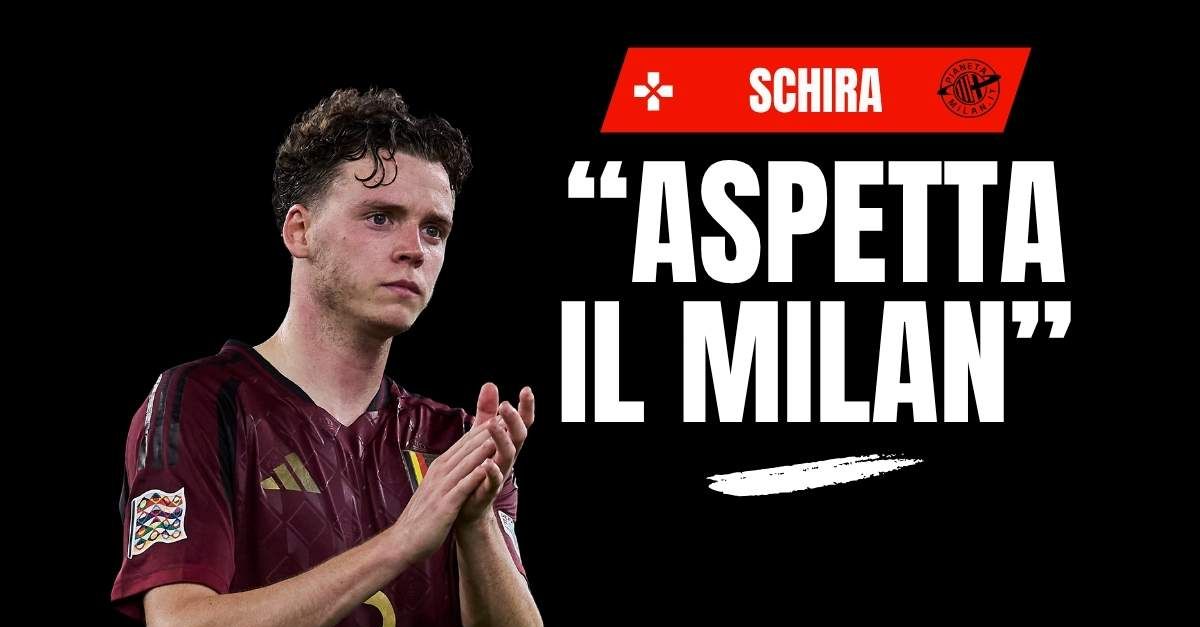 calciomercato milan de cuyper accordo col giocatore parla schira