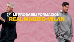Real Madrid-Milan, le probabili formazioni di Ancelotti e Fonseca | VIDEO