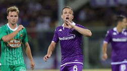 Fiorentina, quanti passaggi completati. Ma manca la verticalità