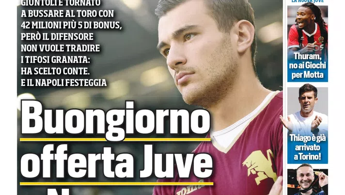 EDICOLA / TS: Serie A: ecco il calendario, mai così spezzatino. Buongiorno, no alla Juve - immagine 1