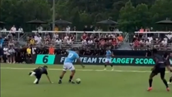 Brutta entrata su Agüero: il ‘Kun’ reagisce davvero male | VIDEO