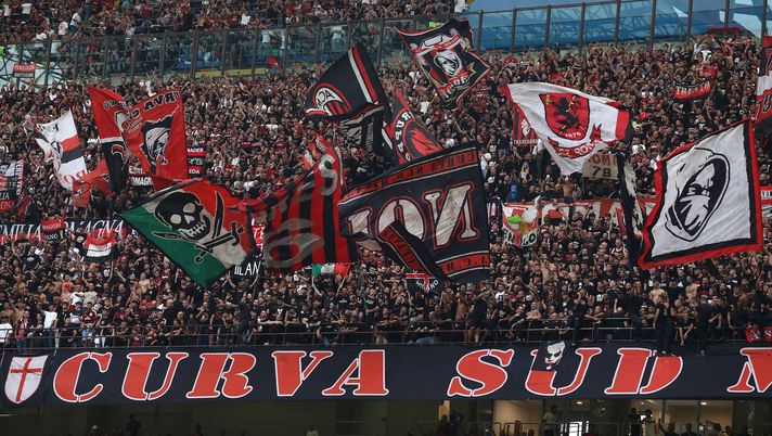 Curva Sud AC Milan Milan-Dinamo Zagabria 3-1 Champions League 2022-2023