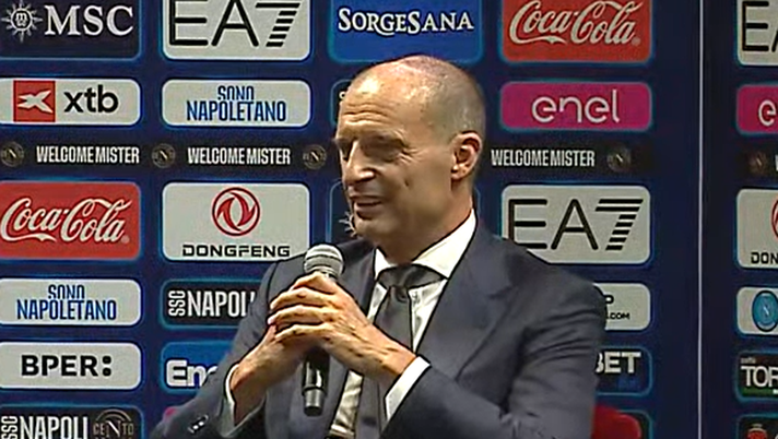 Allegri interviene sul modulo: “Ecco come giocherà il Napoli quest’anno” allegri modulo