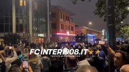 VIDEO FCIN1908 / Inter-Stella Rossa, l’arrivo del pullman nerazzurro a San Siro