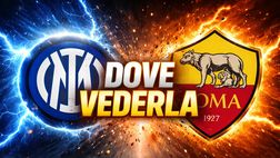 Inter-Roma stasera alle 20.45: Sky o DAZN? Ecco dove vederla in diretta tv e streaming