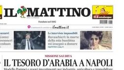 PRIMA PAGINA IL MATTINO OGGI: “Panchina a Conte: sfida con i rossoneri per l’ex Tottenham”