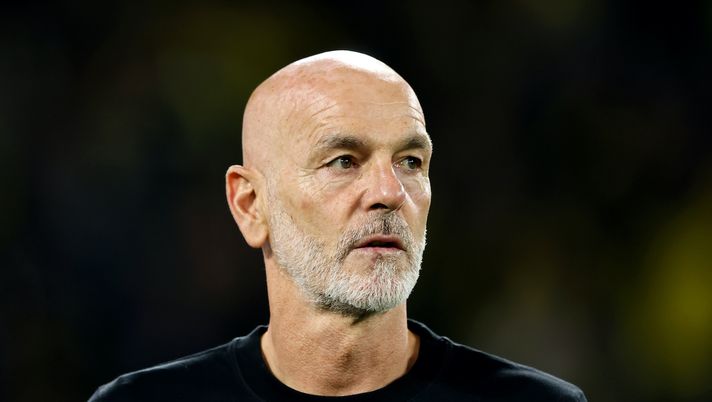Stefano Pioli AC Milan Borussia Dortmund-Milan 0-0 Champions League 2023-2024