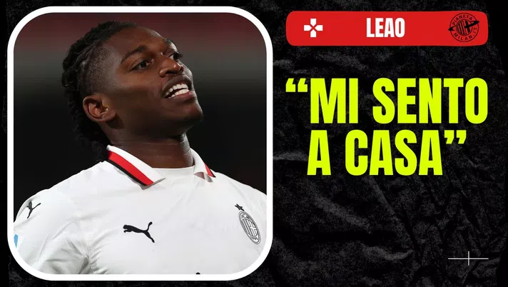 Rafael Leao AC Milan Real Madrid-Milan 1-3 Champions League 2024-2025
