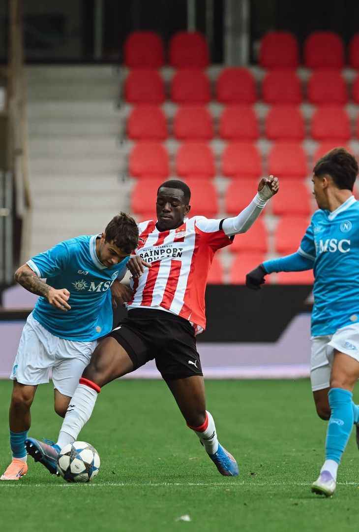Youth League, il Napoli strappa un punto con il Psv! Gli scatti della gara – GALLERY - immagine 5