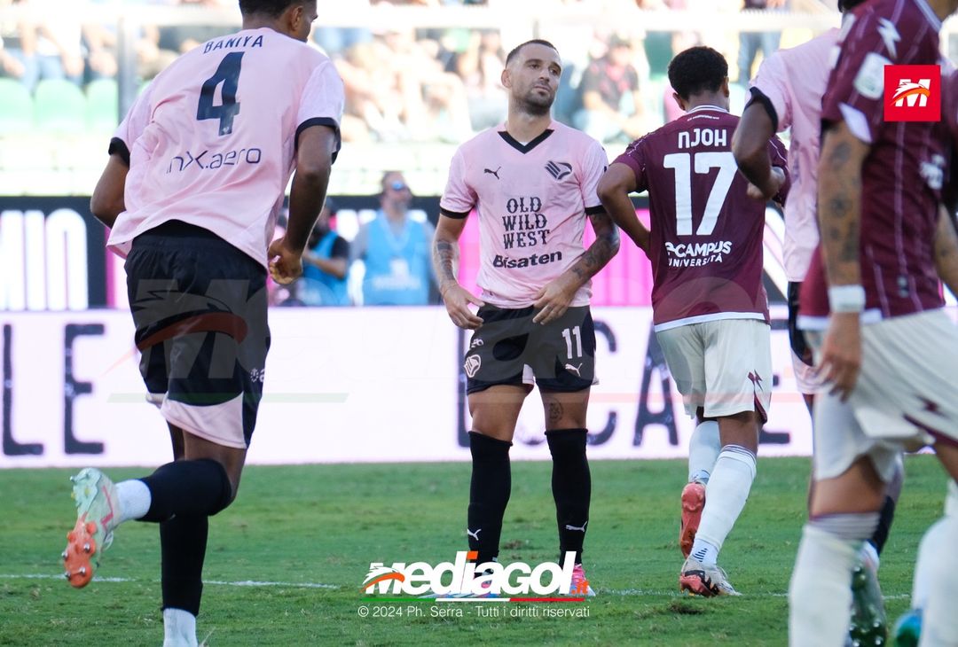 FOTO, Palermo-Salernitana 0-1 8a giornata Serie B 2024/25 - immagine 43