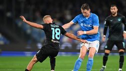 Serie A, Napoli-Lazio 0-1: una rete di Isaksen lancia i biancocelesti