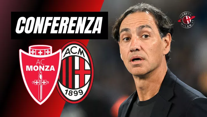 Conferenza Stampa Alessandro Nesta AC Monza Monza-Milan Serie A 2024-2025