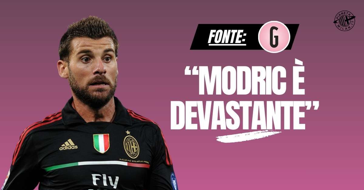 Nocerino: “Modric è devastante, fa un altro sport. Il centrocampo del Milan …”