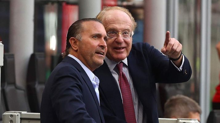 Milan-Cagliari, cori a San Siro contro Cardinale, Scaroni, Ibra e Moncada | AC Milan News e ultime notizie (Credits Getty Images) AC Milan, Paolo Scaroni e Gerry Cardinale
