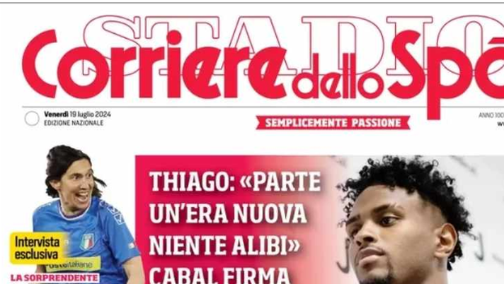 PRIMA PAGINA CORRIERE DELLO SPORT OGGI: “La scossa di Conte: “Napoli situazione media” PRIMA PAGINA CORRIERE DELLO SPORT OGGI: “La scossa di Conte: “Napoli situazione media” - immagine 1