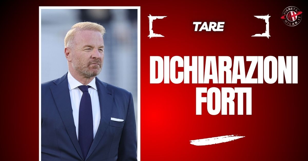 Milan, dichiarazioni forti: senti Tare cosa diceva di Sarri Milan, dichiarazioni forti: senti Tare cosa diceva di Sarri
