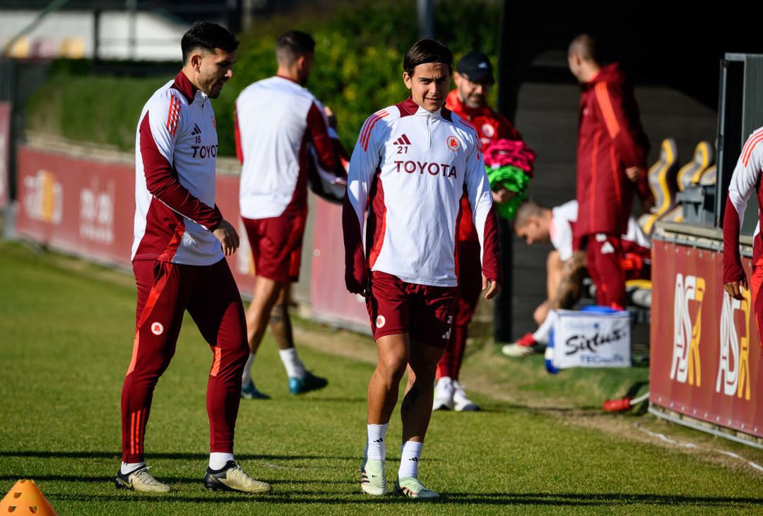 Roma, secondo allenamento dell’anno: Dovbyk torna in gruppo – FOTO GALLERY - immagine 53